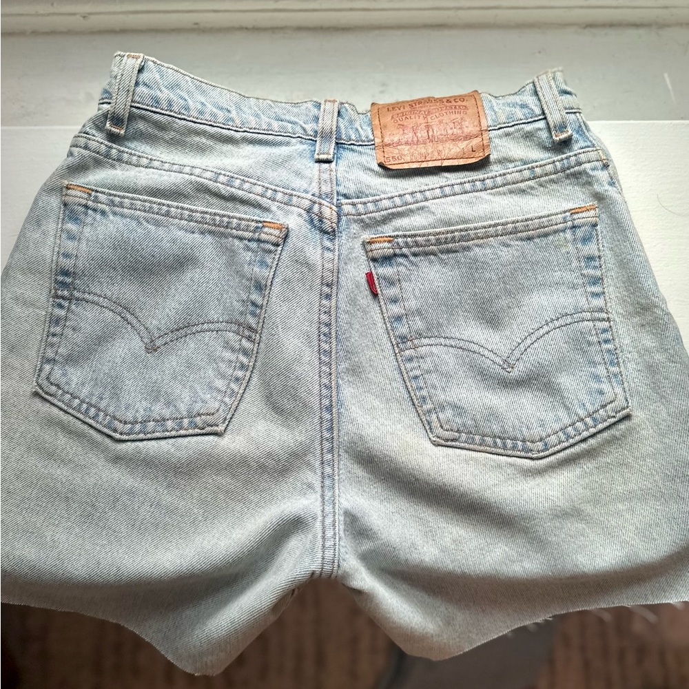Authentic vintage Levi’s around size 27.